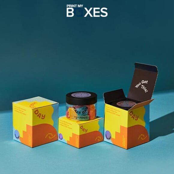 CBD Gummies Boxes Wholesale