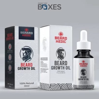 Custom Beard Oil Boxes