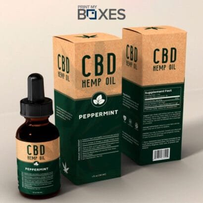 Custom CBD Hemp Oil Boxes