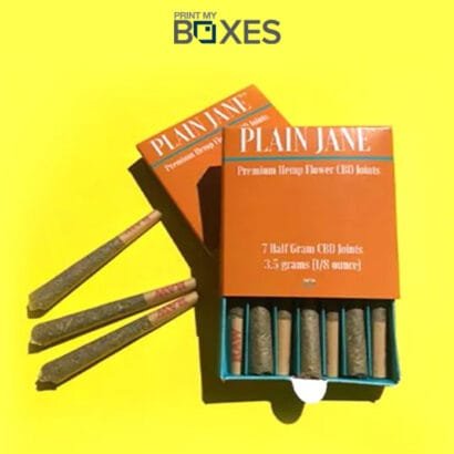 Custom CBD Pre Roll Packaging