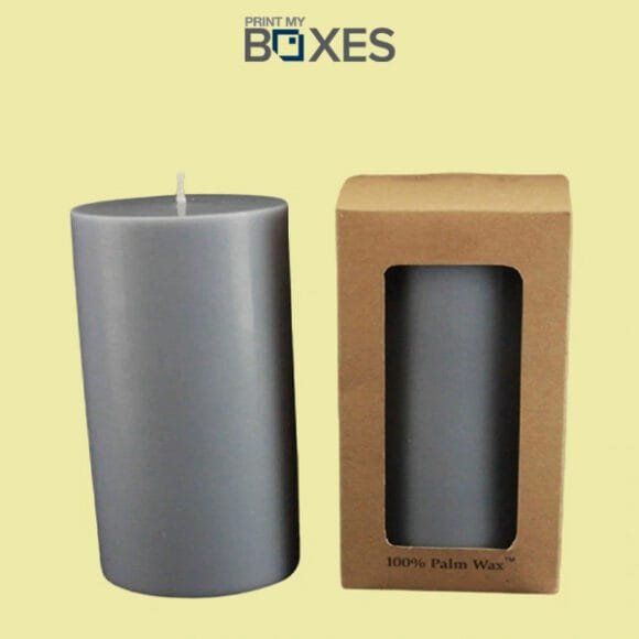 Custom Pillar Candle Packaging