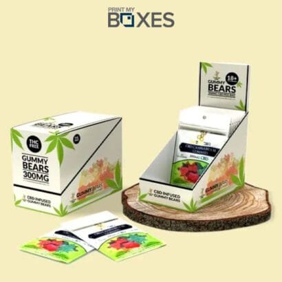 Printed CBD Display Boxes