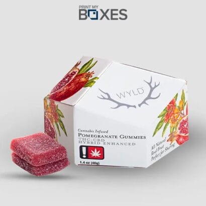Printed CBD Gummies Boxes