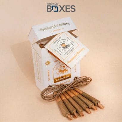 Printed CBD Pre Roll Packaging