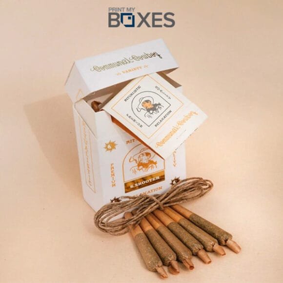 Printed CBD Pre Roll Packaging