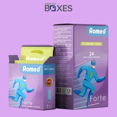 Printed Condom Boxes