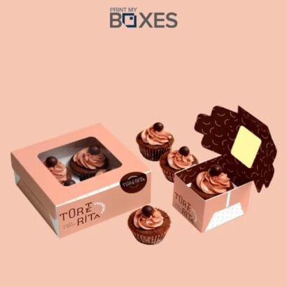 Printed Cupcake Boxes
