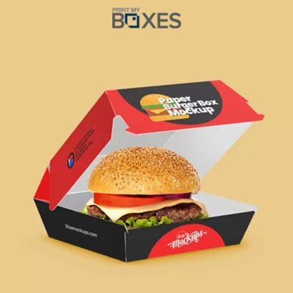 Printed Burger Boxes