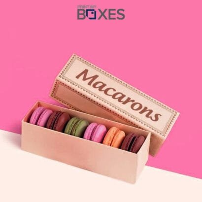 Printed Macaron Boxes
