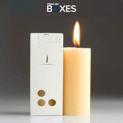 Printed Pillar Candle Packaging