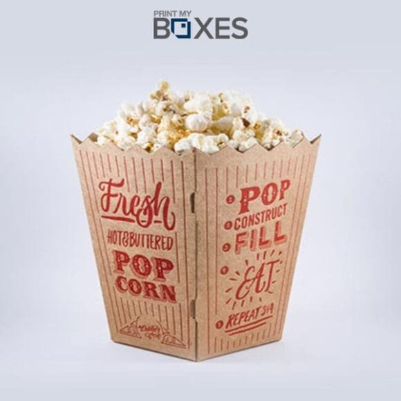 Printed Popcorn Boxes