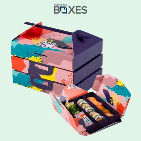 Printed Sushi Boxes