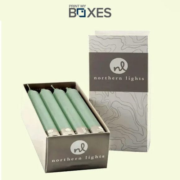 Printed Taper Candle Boxes