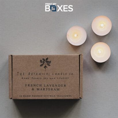 Printed Tealight Candle Packaging