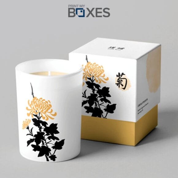 Printed Two-Piece Candle Boxes