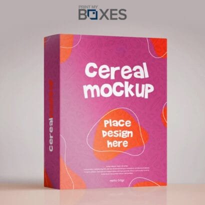 Custom Cereal Cardboard Boxes